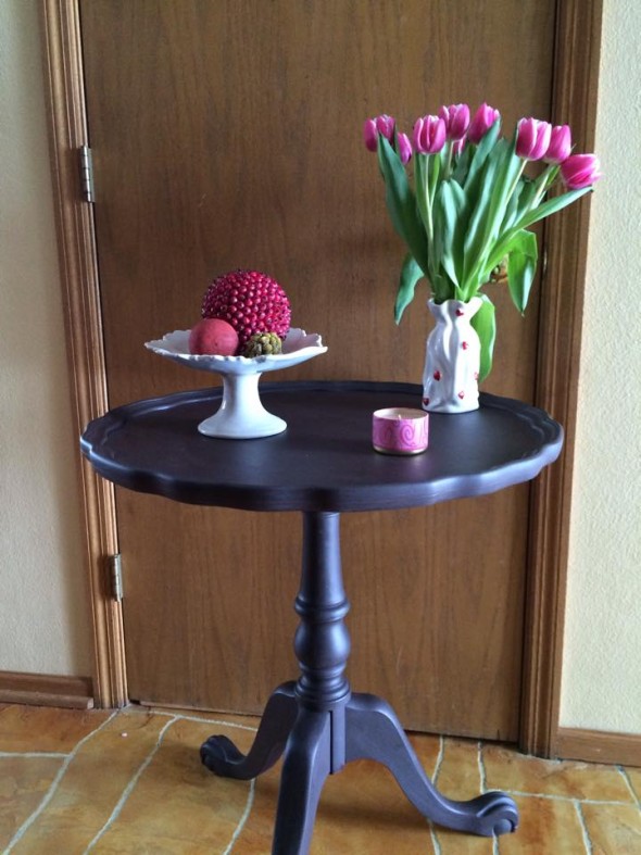Painted Pie Table